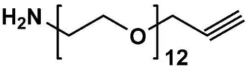 High Purity PEG Reagent, H2N-PEG12-Propyne, 95% Min Purity, 1 gram