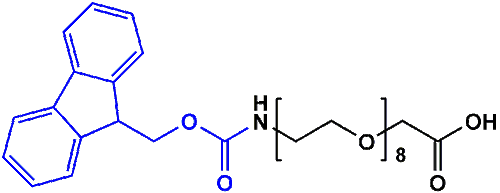High Purity PEG Reagent, FmocNH-PEG8-CH2COOH, 95% Min Purity, 5 grams