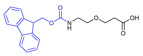 High Purity PEG Reagent, FmocNH-PEG1-CH2CH2COOH, 97% Min Purity, 1 gram