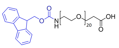 High Purity PEG Reagent, FmocNH-PEG20-CH2CH2COOH, 95% Min Purity, 1 gram