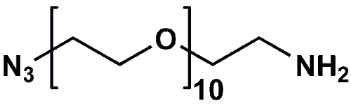 High Purity PEG Reagent, N3-PEG10-CH2CH2NH2, 97% Min Purity, 5 grams