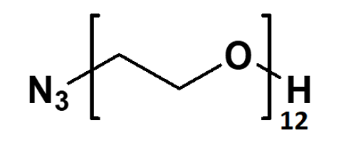 High Purity PEG Reagent, N3-PEG12-OH, 95% Min Purity, 250 mg