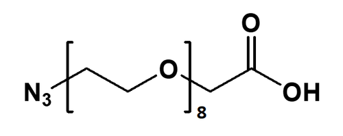 High Purity PEG Reagent, N3-PEG8-CH2COOH, 97% Min Purity, 1 gram
