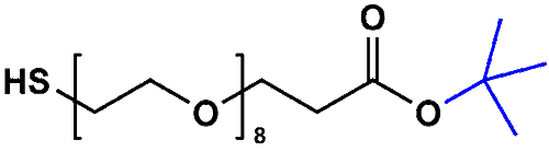 High Purity PEG Reagent, HS-PEG8-CH2CH2COOtBu, 95% Min Purity, 500 mg High Purity PEG Reagent, HS-PEG8-CH2CH2COOtBu, 95% Min Purity, 500 mg
