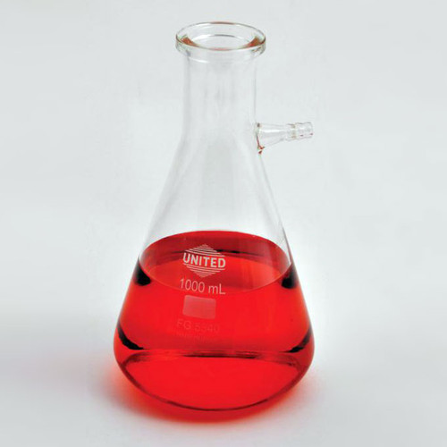 Filtering Flask, Borosilicate Glass, 2000 ml, case/12