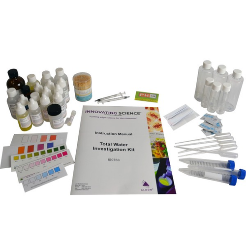 Water Testing Science Education Kit, Total Water Investigation Kit