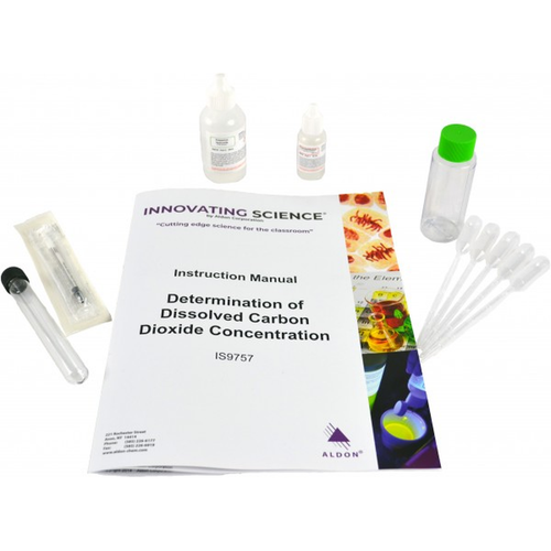 Water Testing Science Education Kit, Carbon Dioxide Water Test Kit
