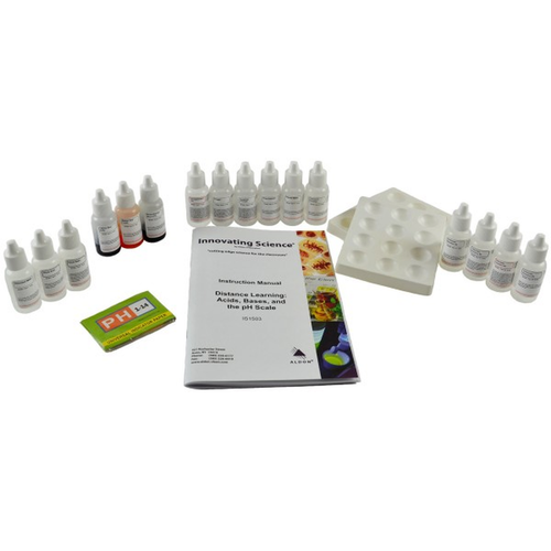Science Education Kit, Distance Learning, Acids, Bases and the pH Scale