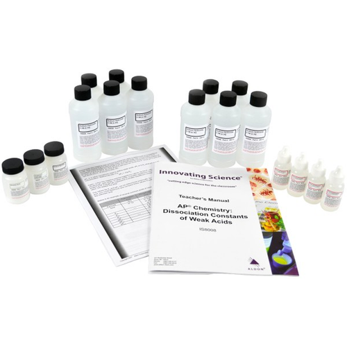 Science Education Kit, AP Chemistry, Dissociation Constant of Weak Acids Kit