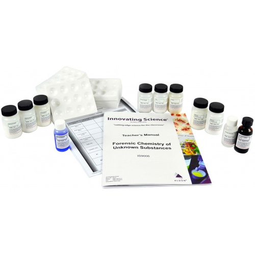 Forensics Science Education Kit, Chemistry of Unknown Substances