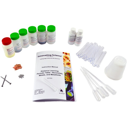 Science Education Kit, Distance Learning, Periodic Table- Nonmetals Metals, and Metalloids