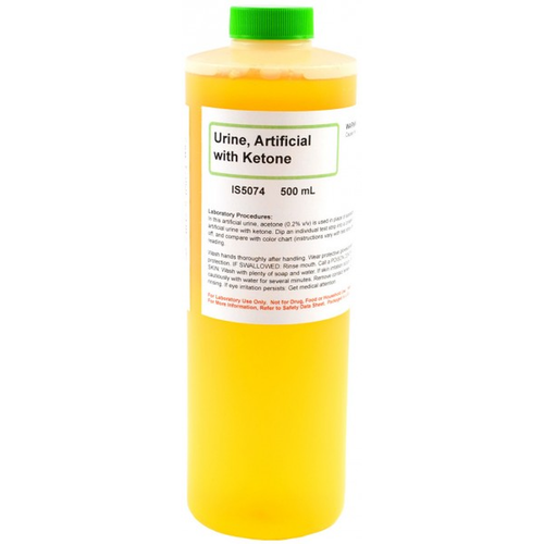 Life Science Education Kit, Urine, Artificial with  Ketone 500 mL