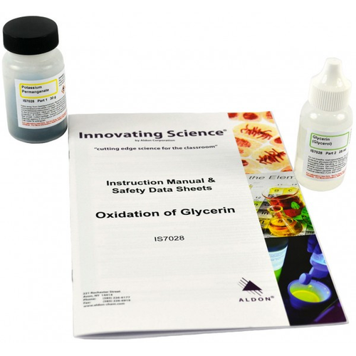 Chemistry Demonstration, Oxidation of Glycerin Chemical Demo