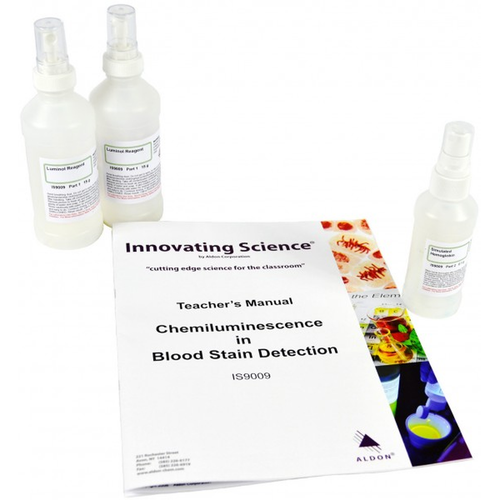 Forensics Science Education Kit, Chemiluminescence In Blood Stain Detection
