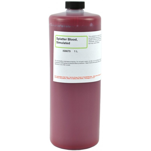 Forensics Science Education Kit, Spatter Blood, Simulated