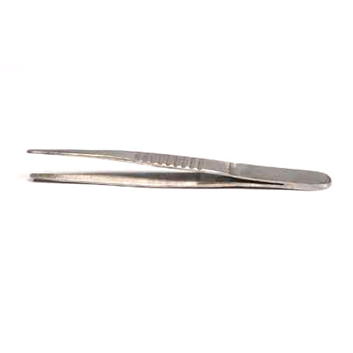 Stainless Steel Forceps, Sharp, 5", Each