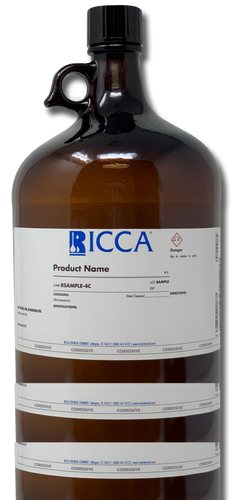 Hydrochloric Acid, ACS Grade, 4 Liter