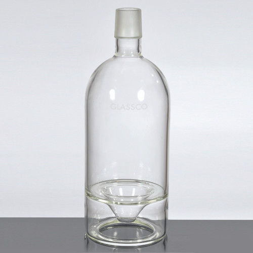 Vacuum Bottle, 2000 ml Capacity with Ground Borosilicate Glass Joints