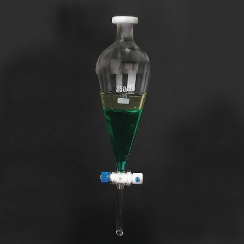 Separatory Funnel, Glass, 125mL, case/20