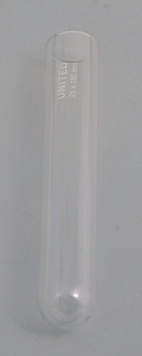 United Scientific TT9820-A-CASE Test Tube W/Out Rim, Borosilicate Glass, 10 X 75mm, case/720