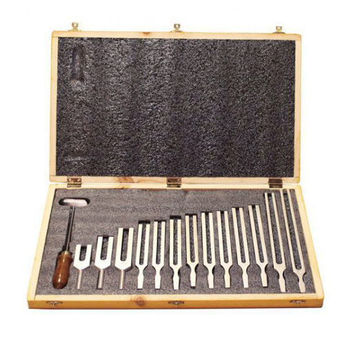 Tuning Fork, Boxed Set Of 13, 100Hz To 4096Hz