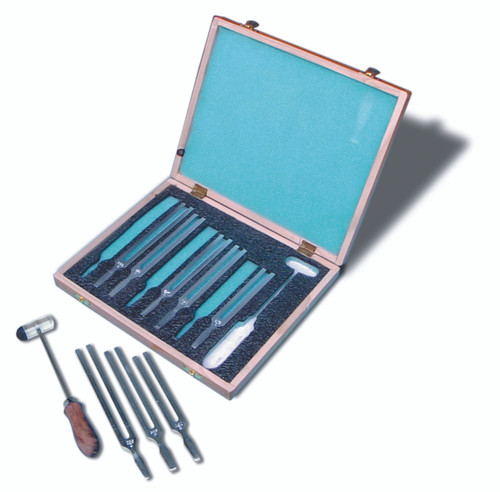 United Scientific TFBOX8 Tuning Fork, Boxed Set Of 8, 256 Hz To 512 Hz, each