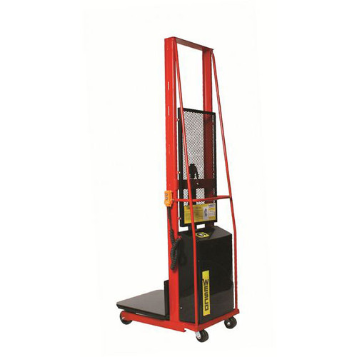 Wesco 261023 24" x 24" Platform Fixed Base Powered Stacker