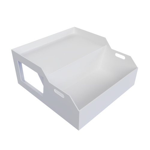 Scientific Plastics Secondary Container with Dispensing Shelf for 20 Liter Spigot Carboys  Scientific Plastics Secondary Container with Dispensing Shelf for 20 Liter Spigot Carboys