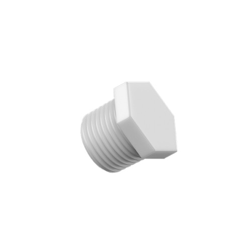 CP Lab Safety Plug for Type E 1/2" NPT ports, Polypropylene, each 