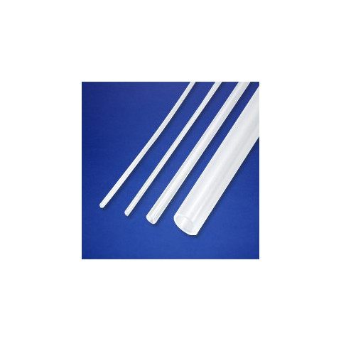 PFA Straight Tubing, 3/16" OD (1/8" ID), 24" Length