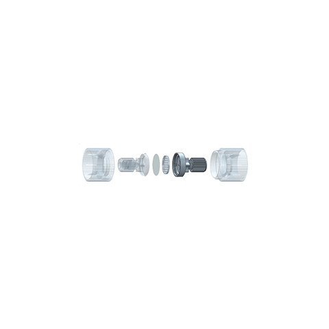 Outlet, 25mm Filter, Ferrule Nut For 1/8" Tubing
