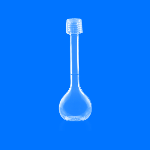 50mL PFA Volumetric Flask With Threaded Closure, Class A