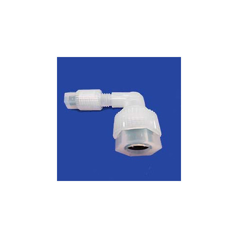 3/8" Tube X 1/4" Tube Union Elbow Reducer, Gripper Style
