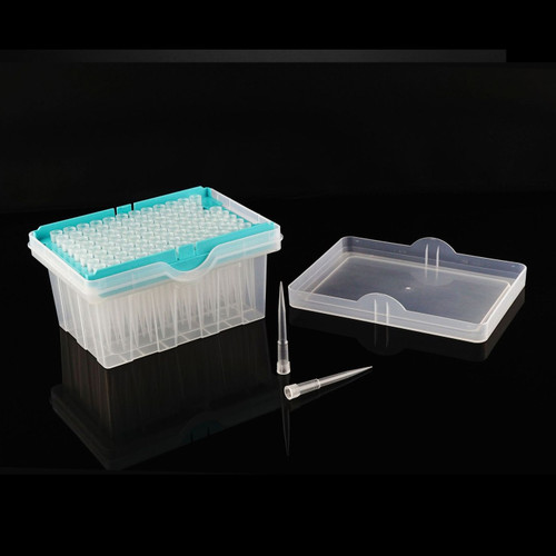 200uL Robotic Tips for Tecan, Clear, Sterile, Boxed, 96 tips per rack, 50 racks per case
