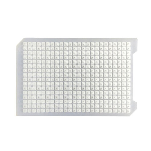 384-Well Square Well Silicone Sealing Mat, Nonsterile, 10 per pack, 50 per case
