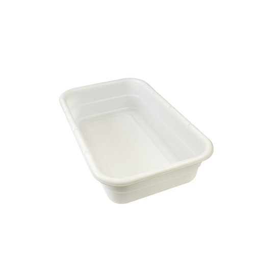 Shirley K's Lab Storage Tote, Durable Thermoformed HDPE, 26.625 x 17 x 6, Polyethylene, Natural 