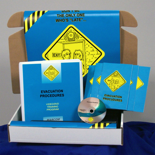 MARCOM Training Kit, Evacuation Procedures in Construction Environments Kit, English, each