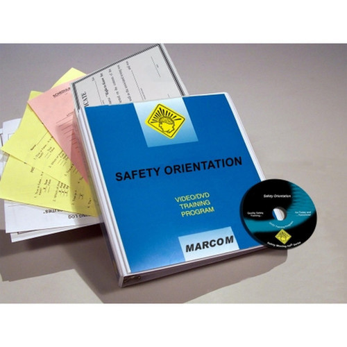 Marcom Safety Training Program, Safety Orientation, DVD or USB, English, Each
