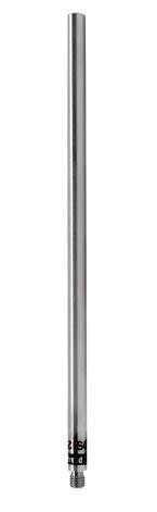 Eisco Labs Retort Stand Rod, 19.8" (50cm), Steel, 10 x 1.5mm Thread 