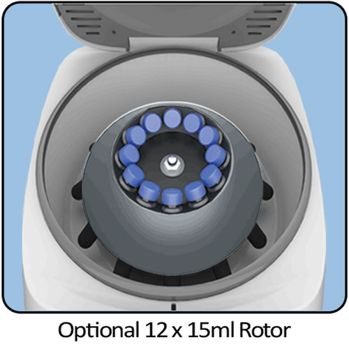 BenchMark C3303-1215 12 x 15ml Fixed Angle Rotor for Sprint 6H Plus Centrifuge