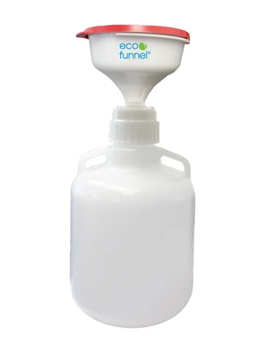 ECO Funnel 8" ECO Funnel® EF2 system with 10 Liter Carboy, 83mm (83B) closure 