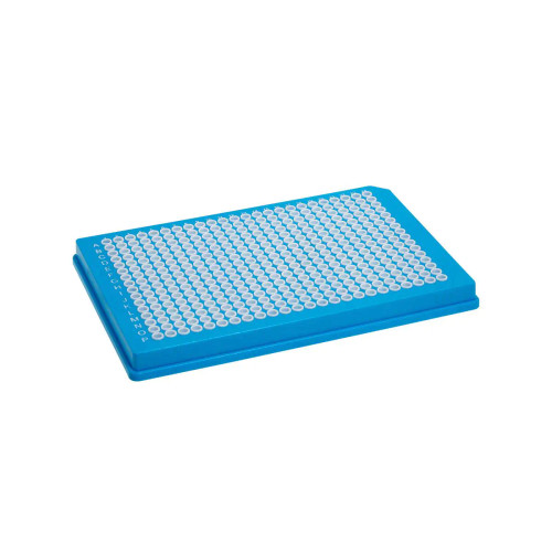 Sureframe Two-Component PCR Plate, 384-Well, Fully Skirted PC Frame, 35 ul White PP Wells, pack/50 (MTC-P9384-FSW)