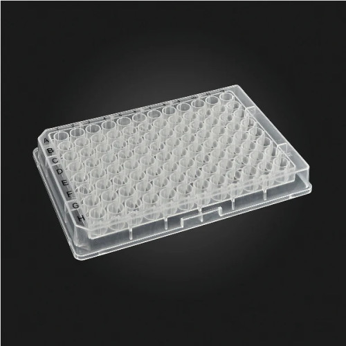 Optiwell Deep Well Plate, 96 Round Well, 0.4ml, 14.75mm Height, F-Bottom, Black Alphanumeric Printing, PP, Sterile, 10 Bags Of 10 Pieces, case/100 (MTC-D3096-05S)