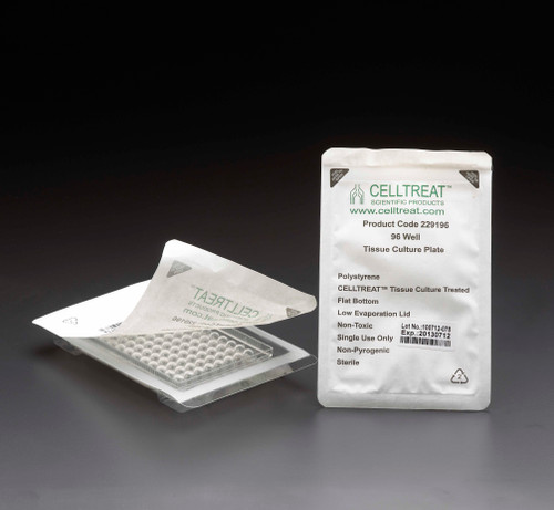 Tissue Culture Plates with Lid,12-Well, Individually Wrapped, Sterile, case/100
