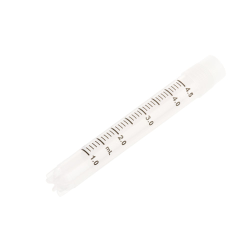 CF Cryogenic Vials, 4.5 mL, External Thread, Self-Standing, Sterile, 100 per Resealable Bag, case/100