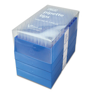 MLA Pipette Tips, 250 uL, Stacked Dense Rack, 200 Tips per Rack, case/1000