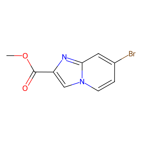 7-Bromoimidazo[1, 2-a]pyridine-2-carboxylic acid methyl ester, 1 gram