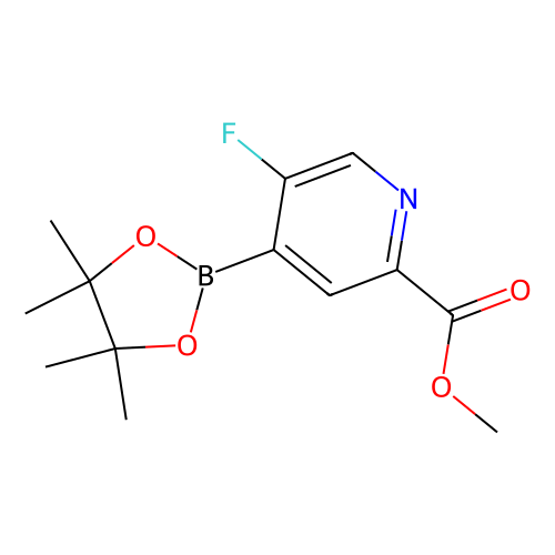 5-Fluoro-2-(methoxycarbonyl)pyridine-4-boronic acid, pinacol ester, min 98%, 1 gram