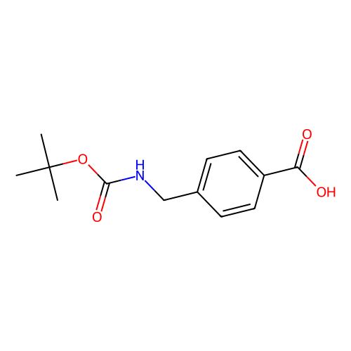4-[(tert-Butoxycarbonylamino)methyl]benzoic Acid, min 98%, 100 grams