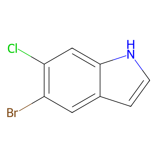 5-bromo-6-chloro-1H-indole, min 97%, 100 grams